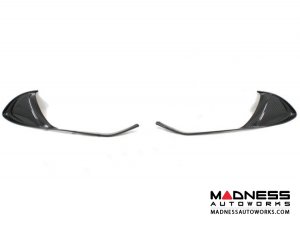 Alfa Romeo 4C Carbon Fiber Front Grille Insert Trim Set 